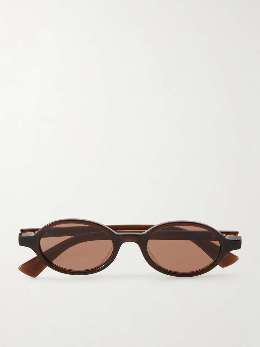 Bottega Veneta Eyewear Round-frame Acetate Sunglasses