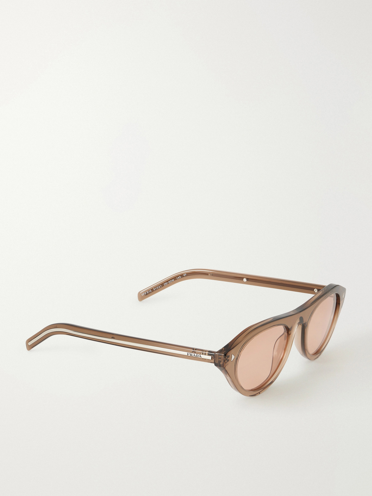 Prada D-frame Acetate Sunglasses In Brown