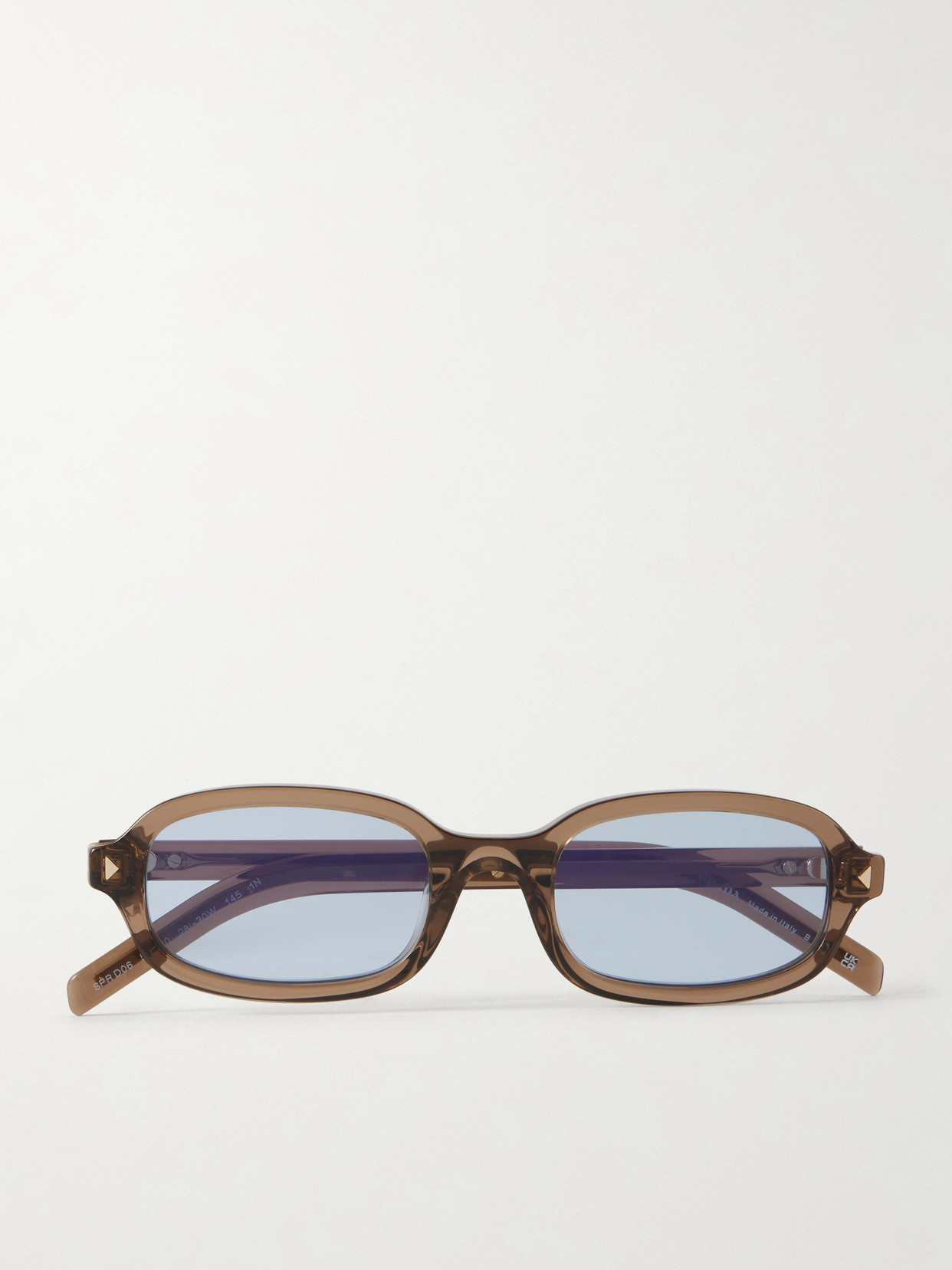 Prada Rectangular-frame Acetate Sunglasses In Brown