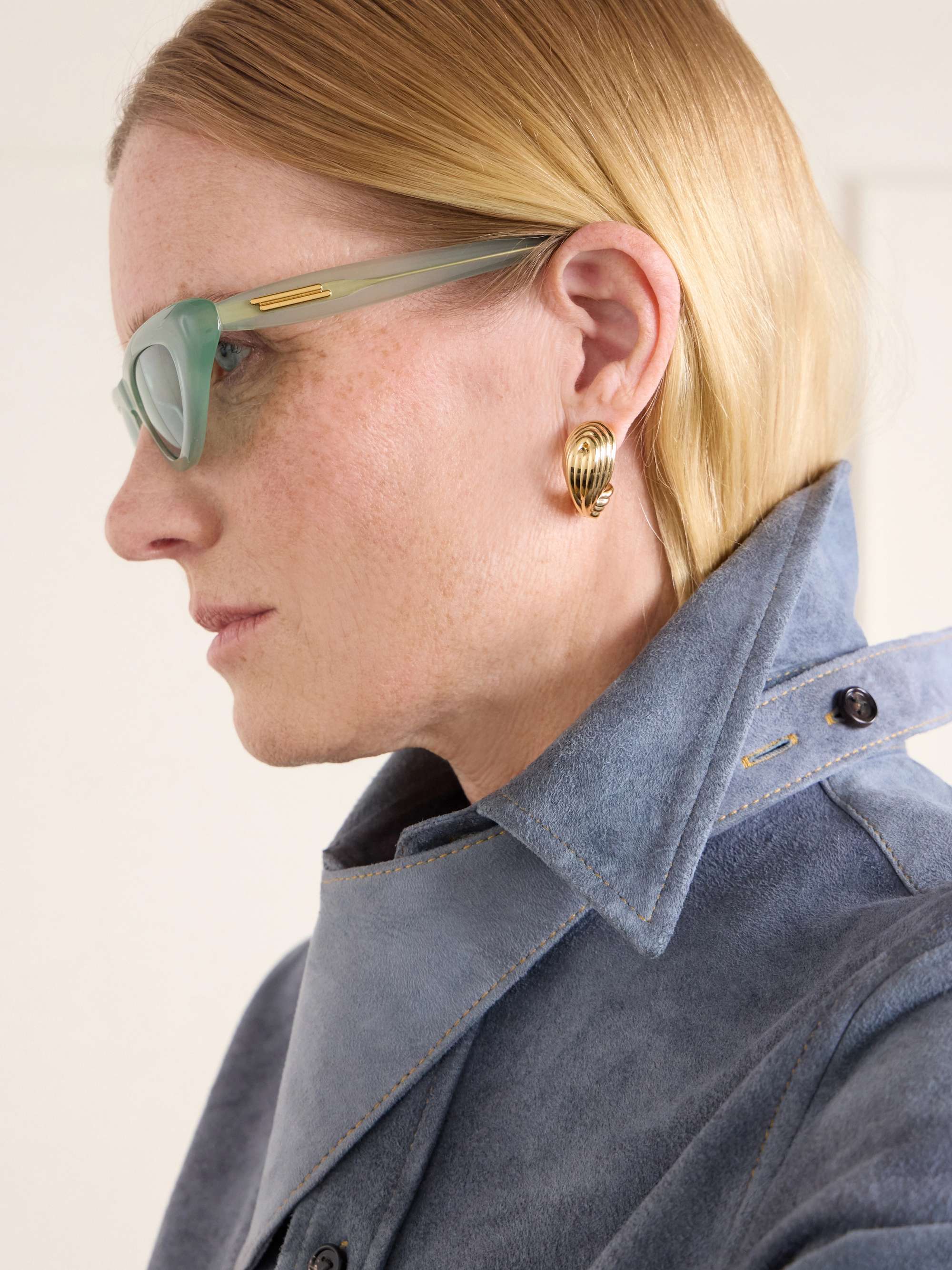 BOTTEGA VENETA EYEWEAR Curvy cat-eye acetate sunglasses | NET-A-PORTER