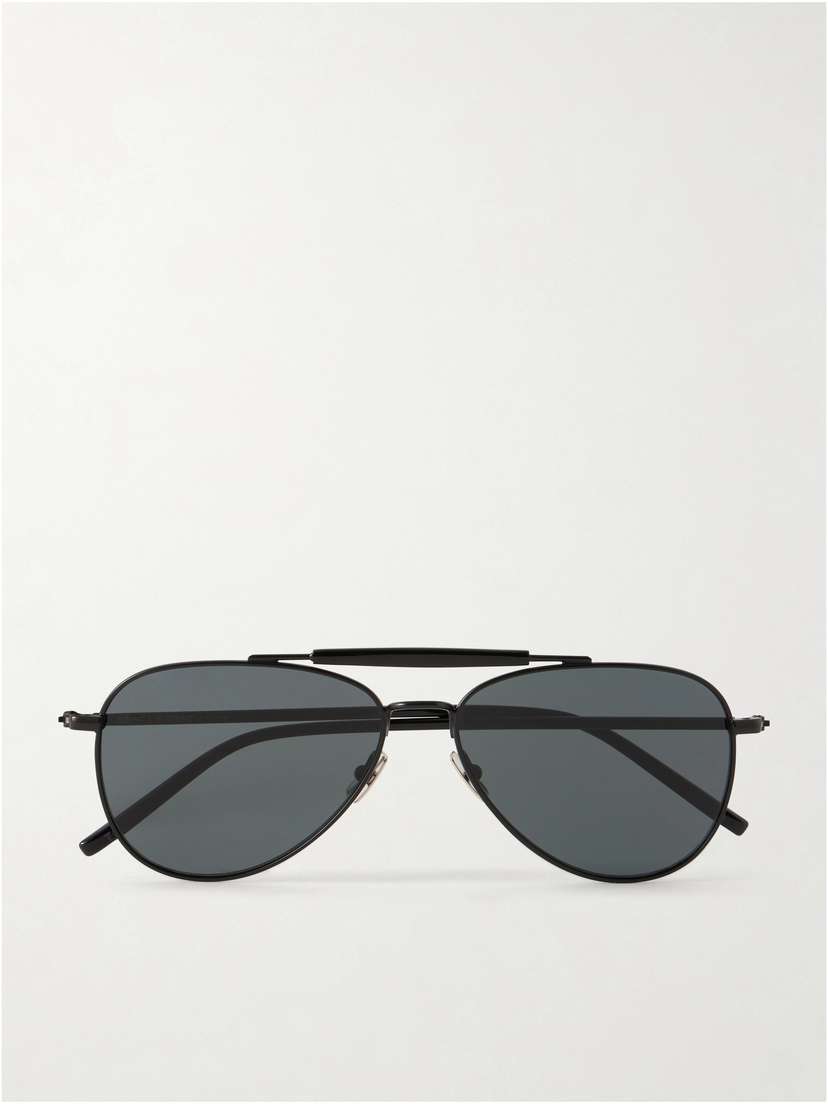 Saint Laurent Eyewear Sl 864 Aviator-style Metal Sunglasses