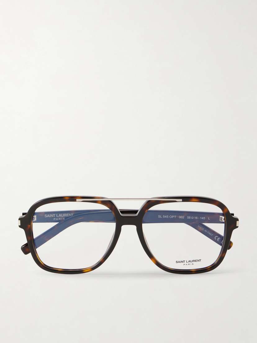 Saint Laurent Eyewear Sl 545 Square-frame Acetate Glasses