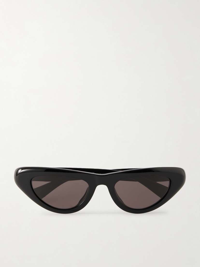 Bottega Veneta Eyewear Curvy Cat-eye Acetate Sunglasses