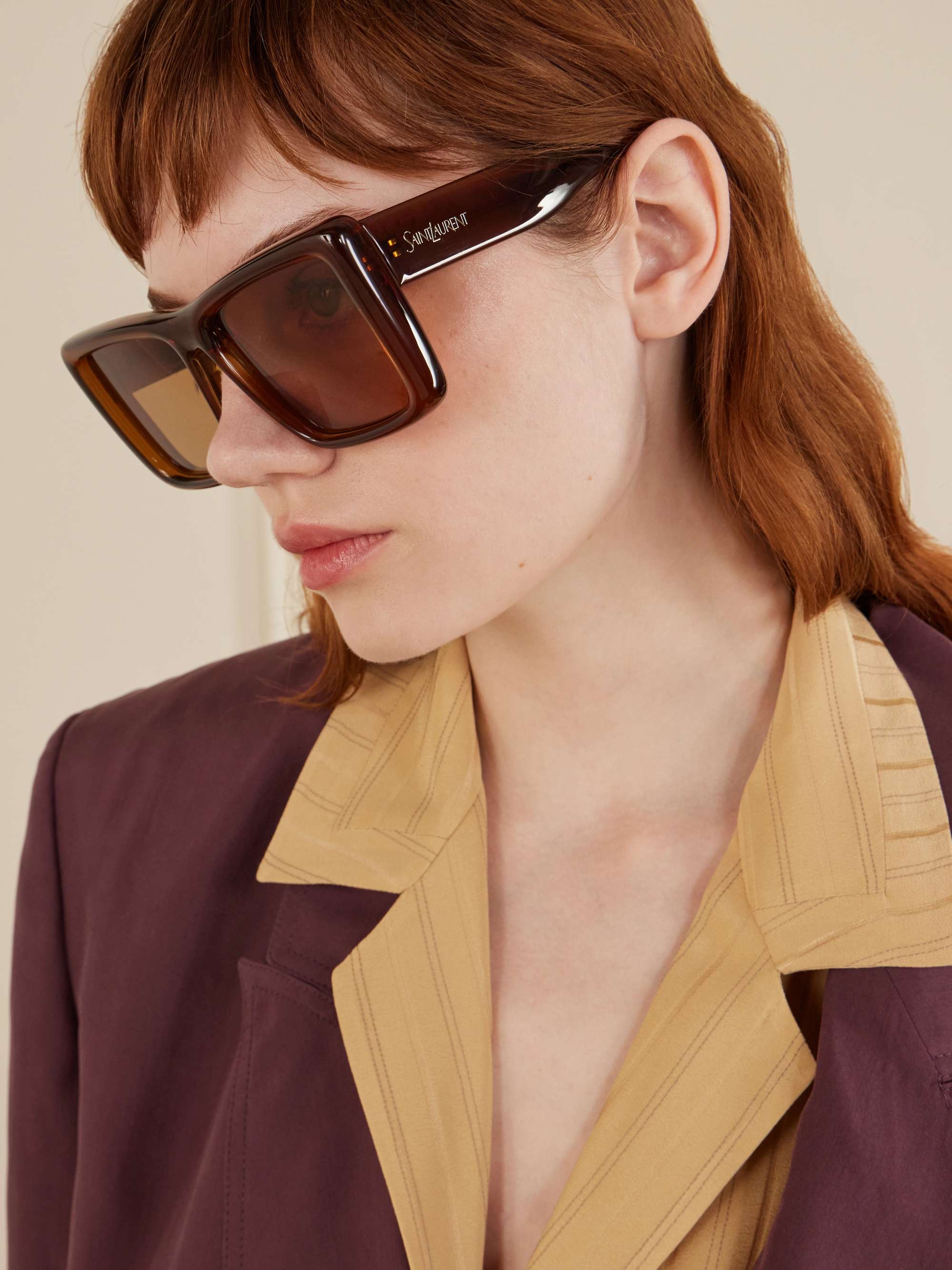 yves saint laurent Y2K モヘヤ モード タンクトップ レア Amazon.com: VANLINKER Wrap Around Y2K Sunglasses for Women Men