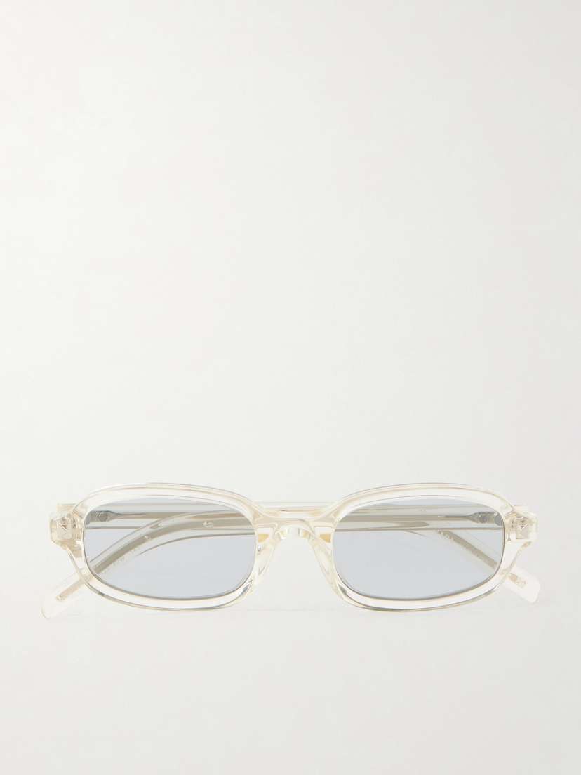 PRADA EYEWEAR Rectangular-frame Acetate Sunglasses