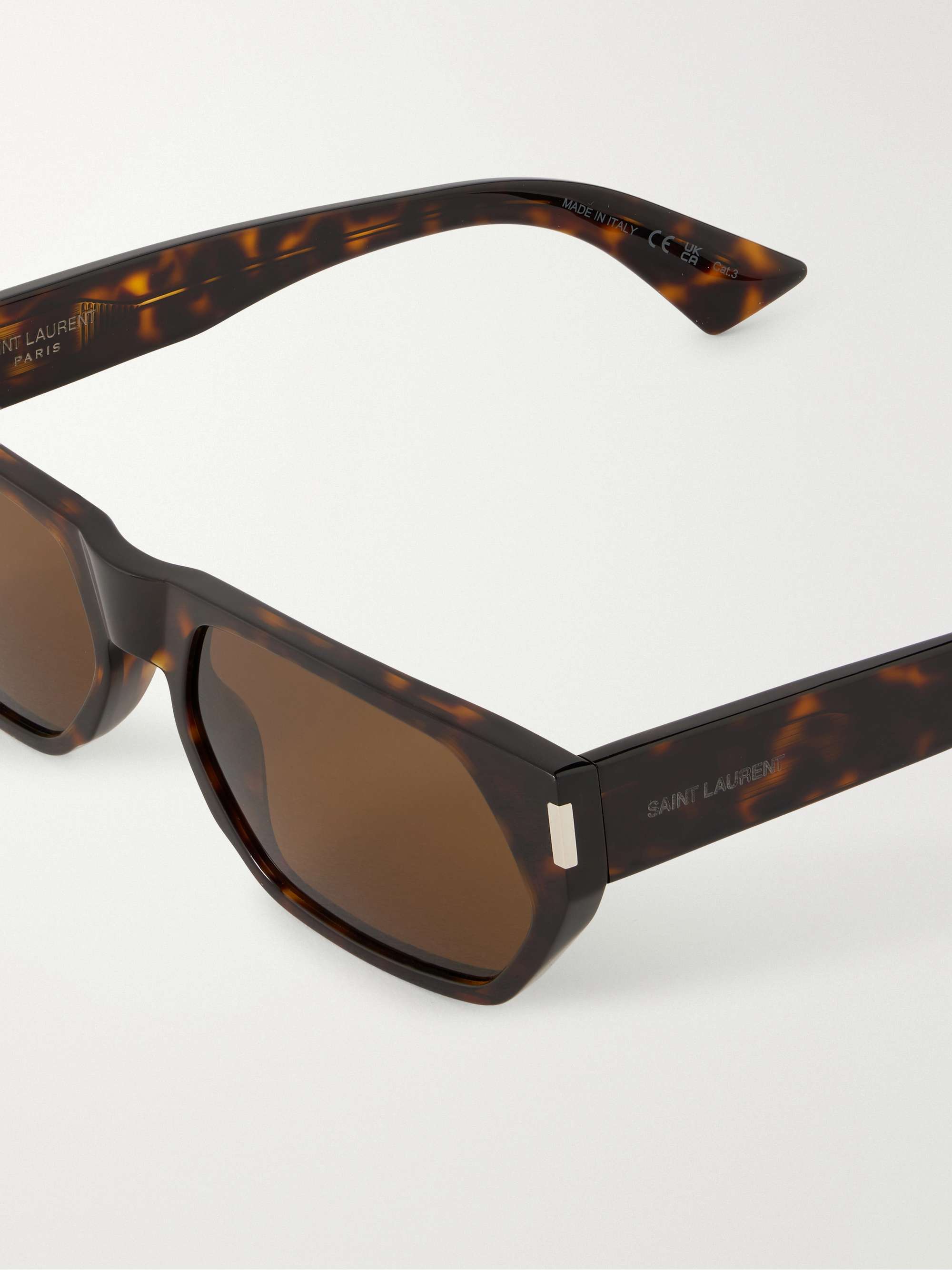 SAINT LAURENT EYEWEAR SL 898 squared-frame acetate sunglasses