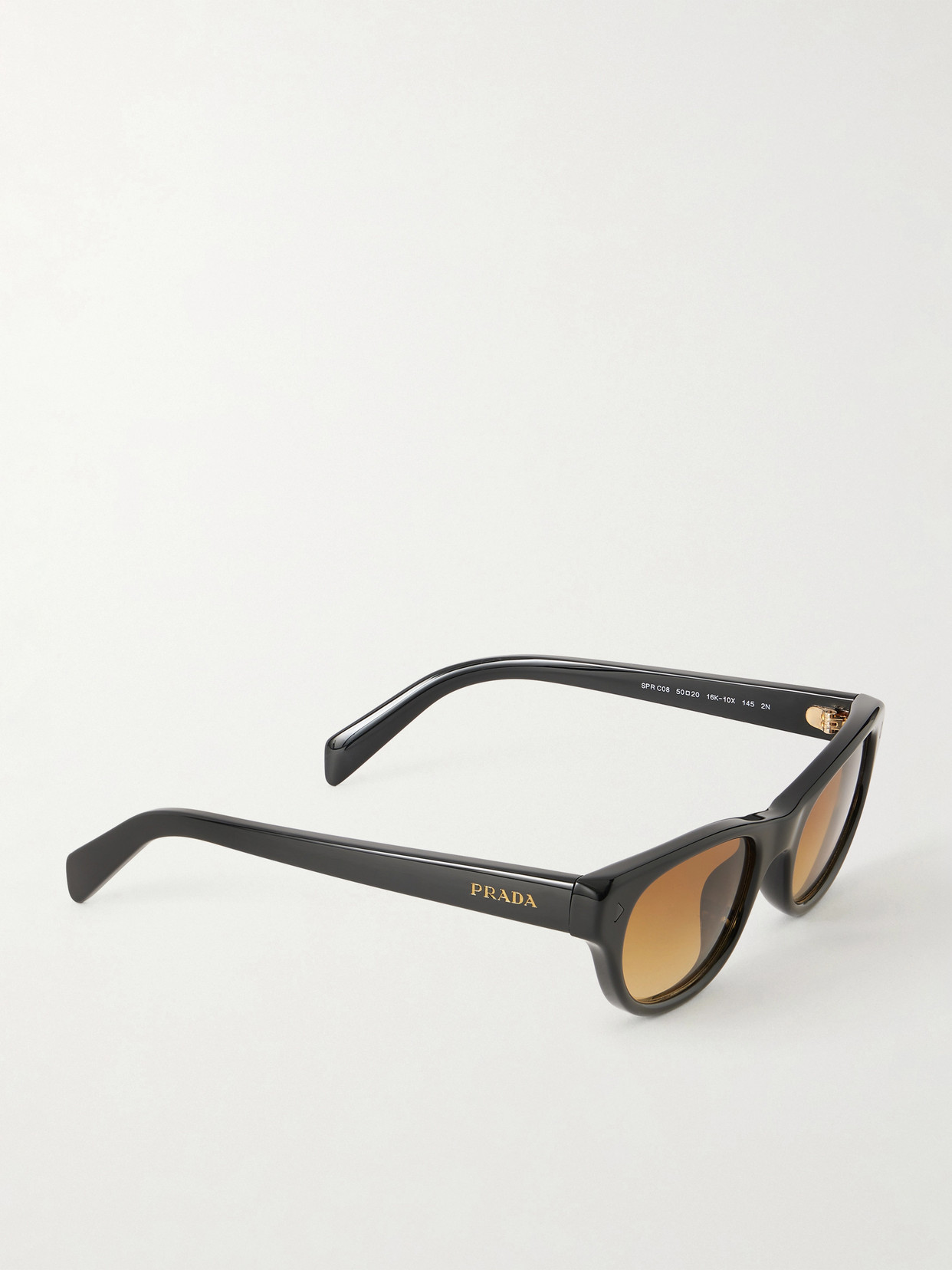 Prada D-frame Acetate Sunglasses In Black