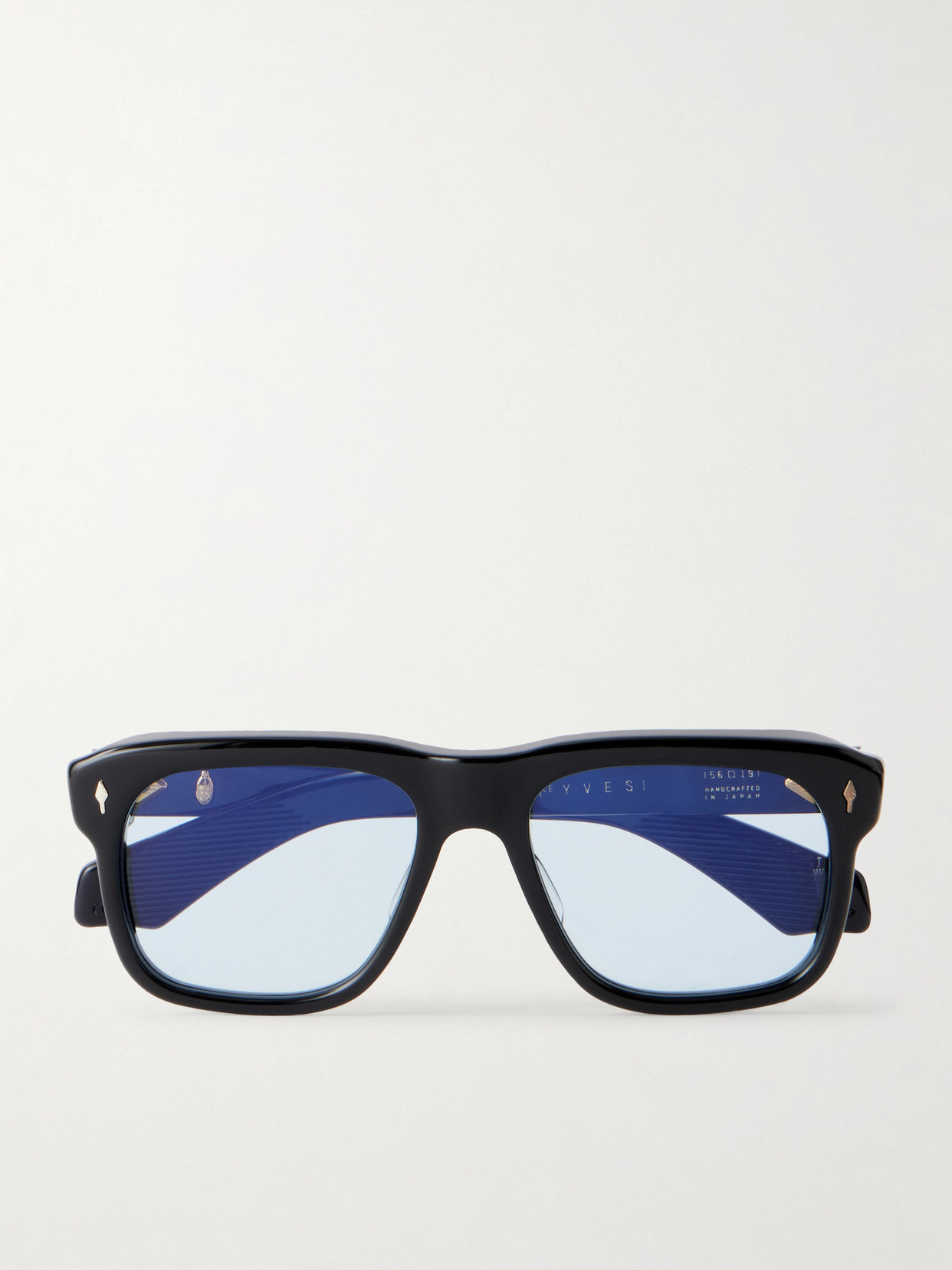Jacques Marie Mage Yves D-frame Acetate Sunglasses In Black