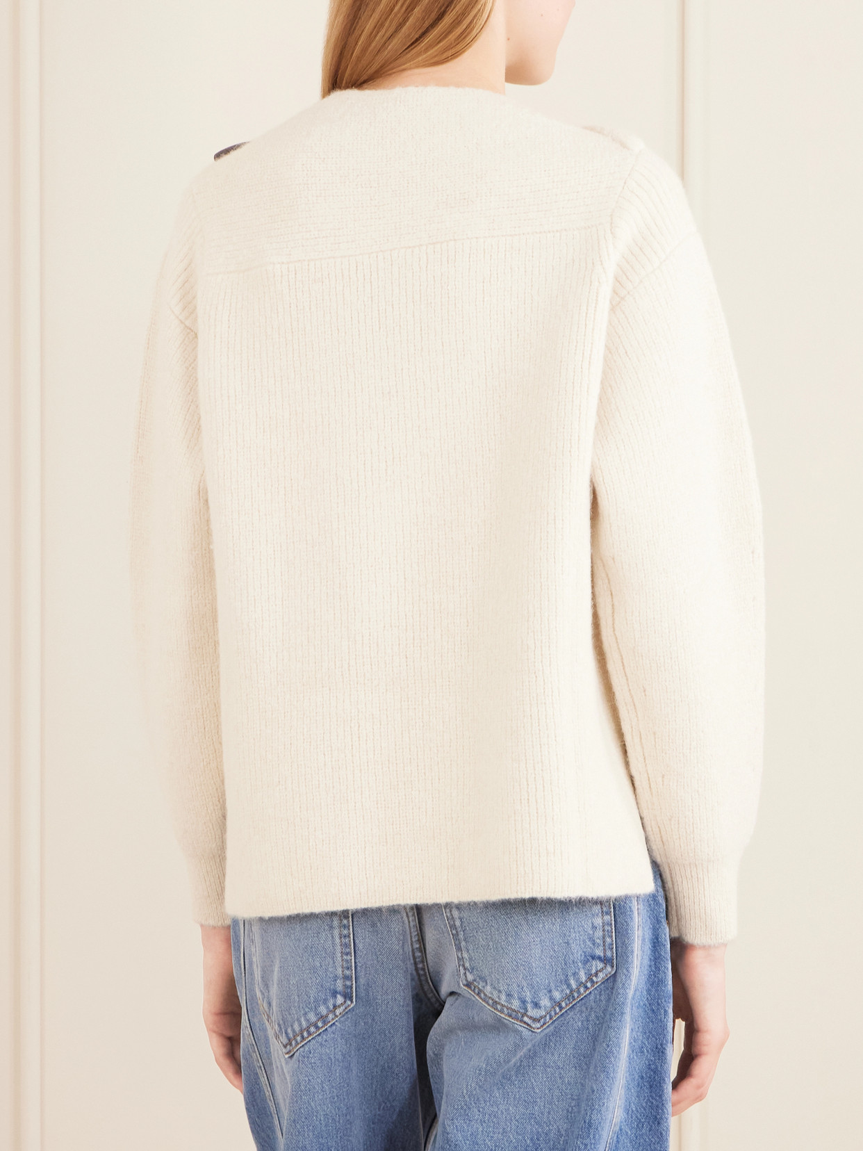 Thais Ribbed Alpaca-Blend Sweater