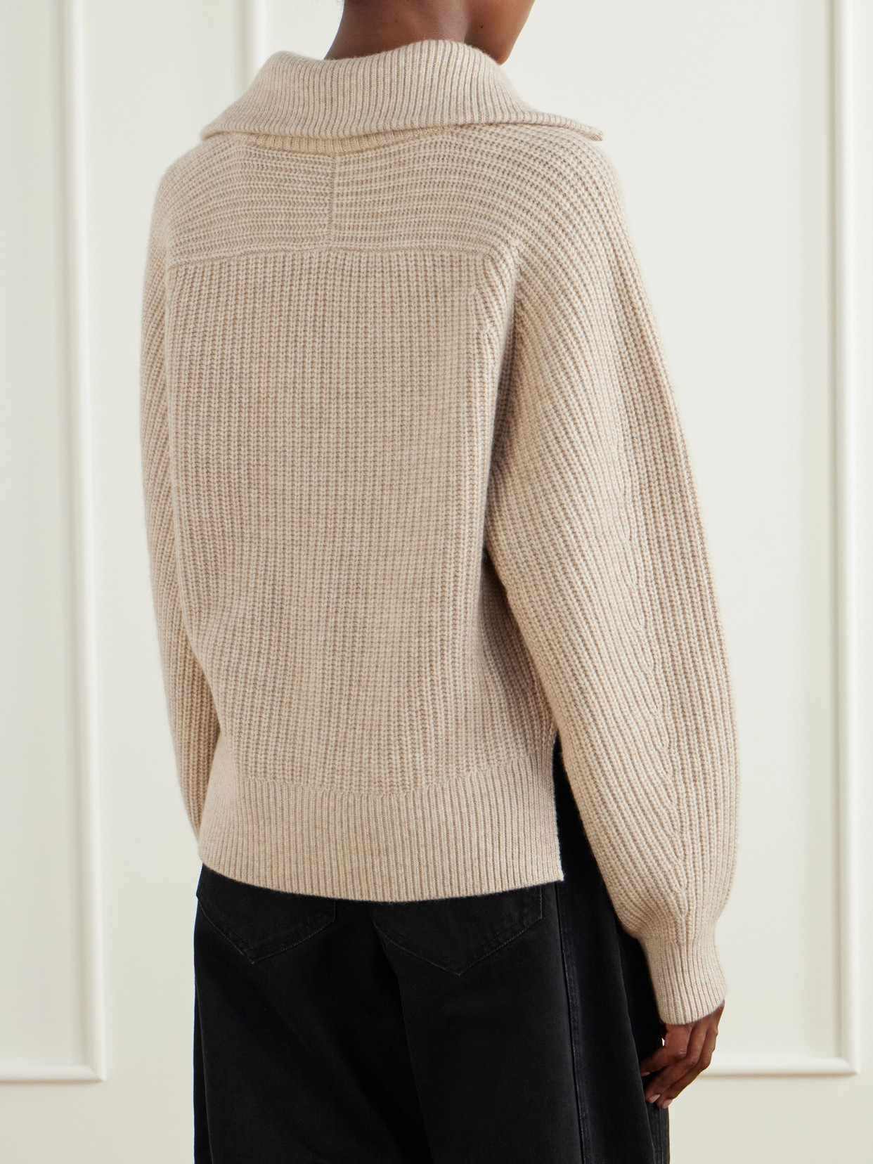 Miranda Merino Wool And Cashmere-Blend Sweater