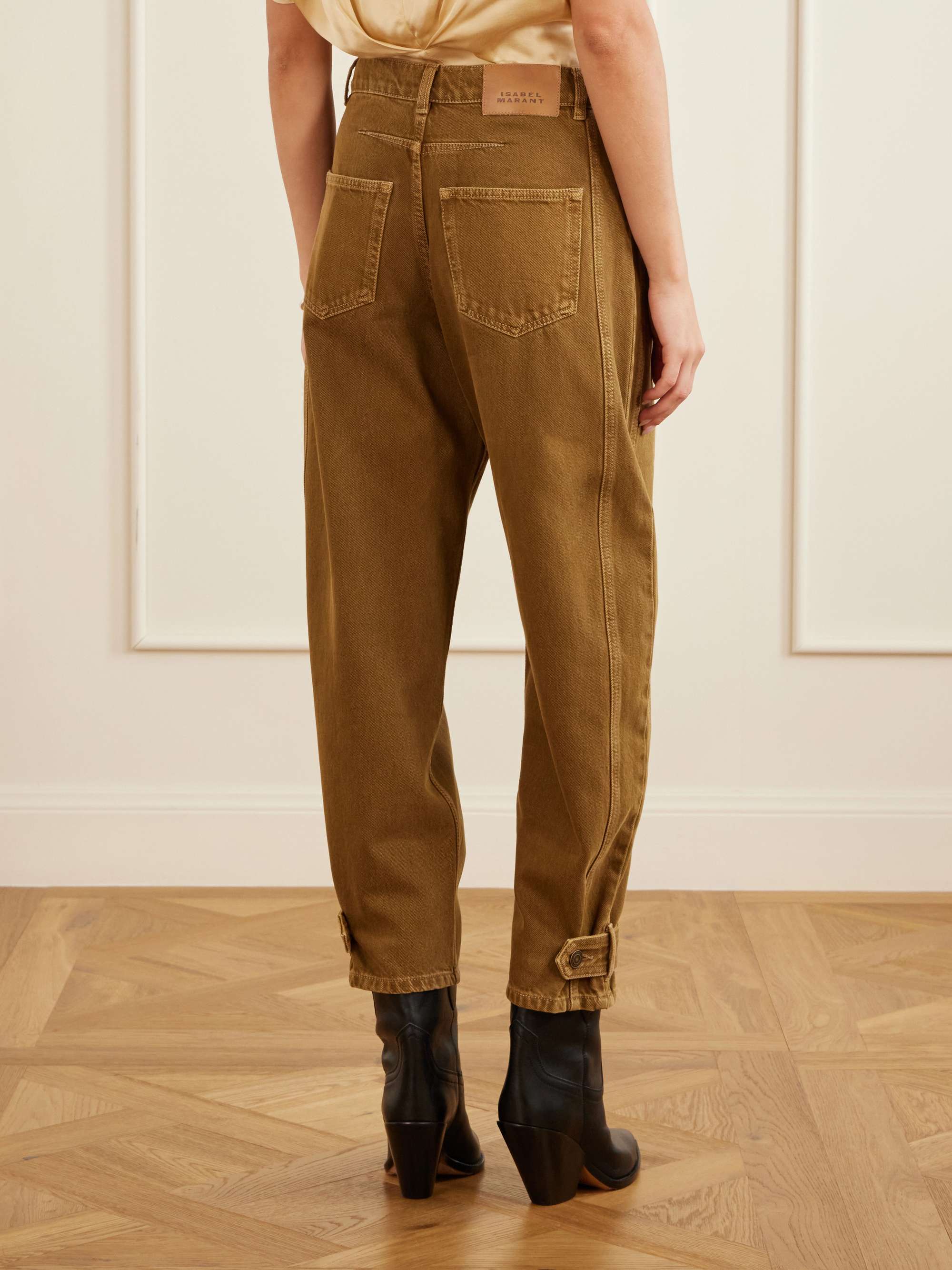 ISABEL MARANT Leja tapered jeans | NET-A-PORTER