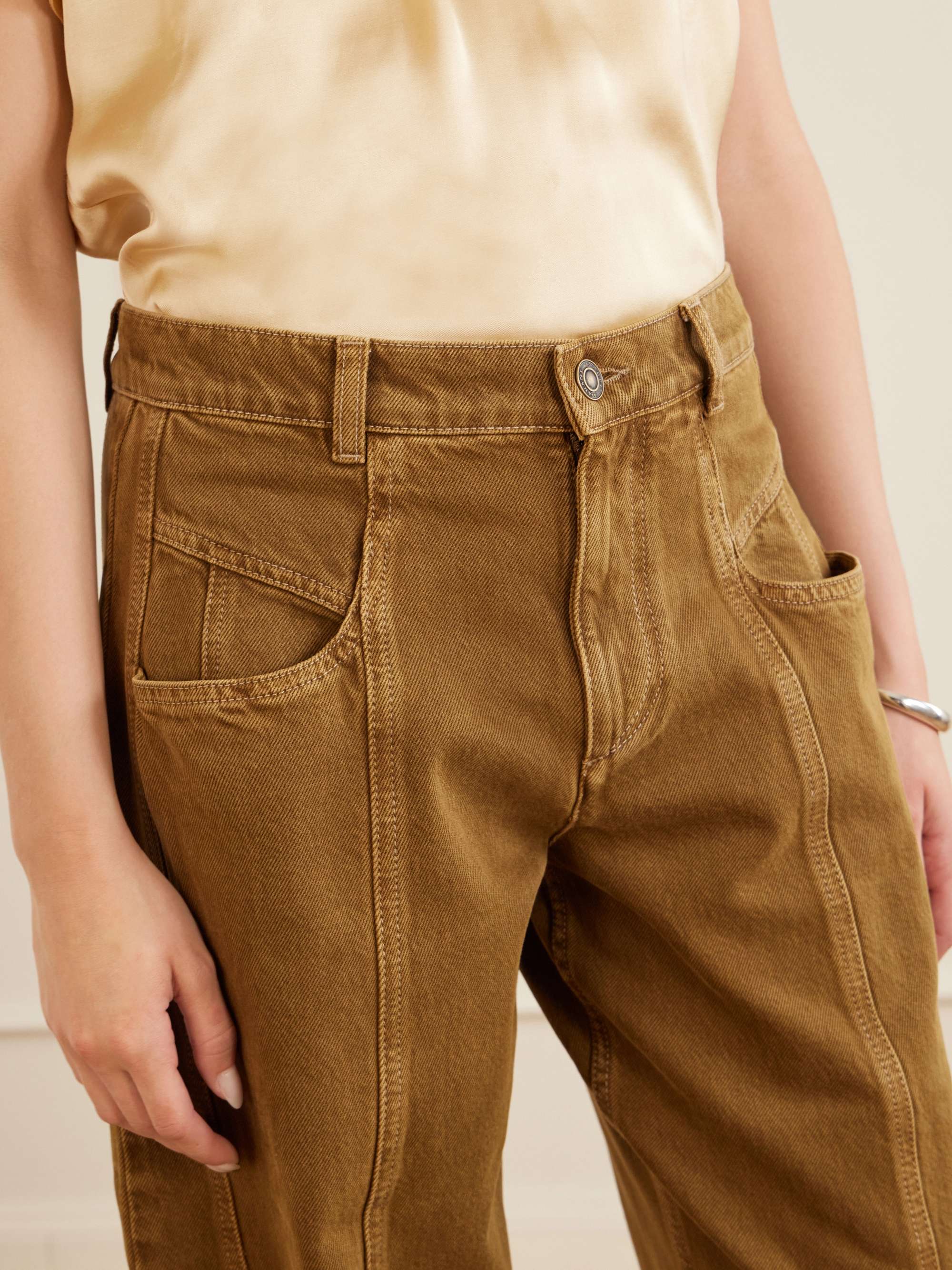 ISABEL MARANT Leja tapered jeans | NET-A-PORTER