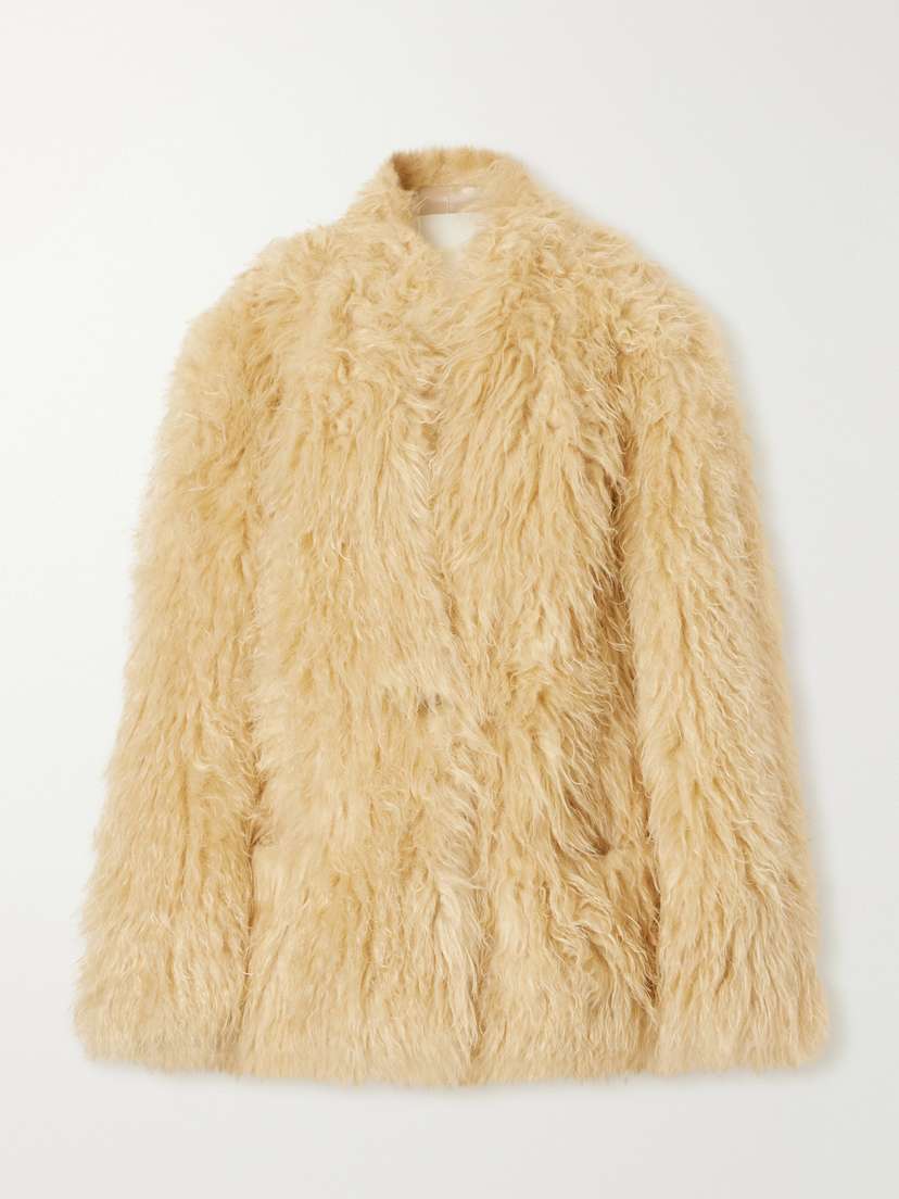 Isabel Marant Mylae Shearling Jacket | Thumbnail 5