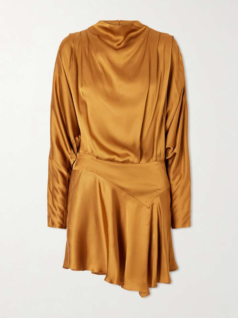 Isabel Marant Neline Satin Mini Dress | Thumbnail 5