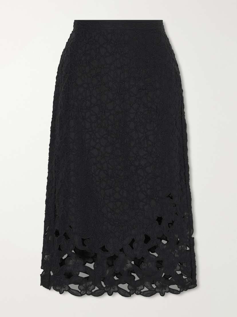 Isabel Marant Reysha Embroidered Ramie Midi Skirt | Thumbnail 6 Isabel Marant Reysha Embroidered Ramie Midi Skirt | Thumbnail 6