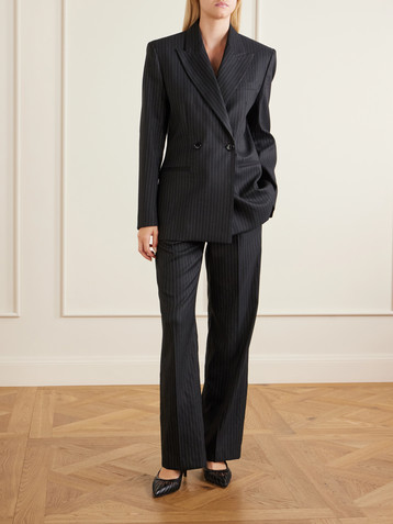 Isabel Marant Ranya striped wool-blend blazer