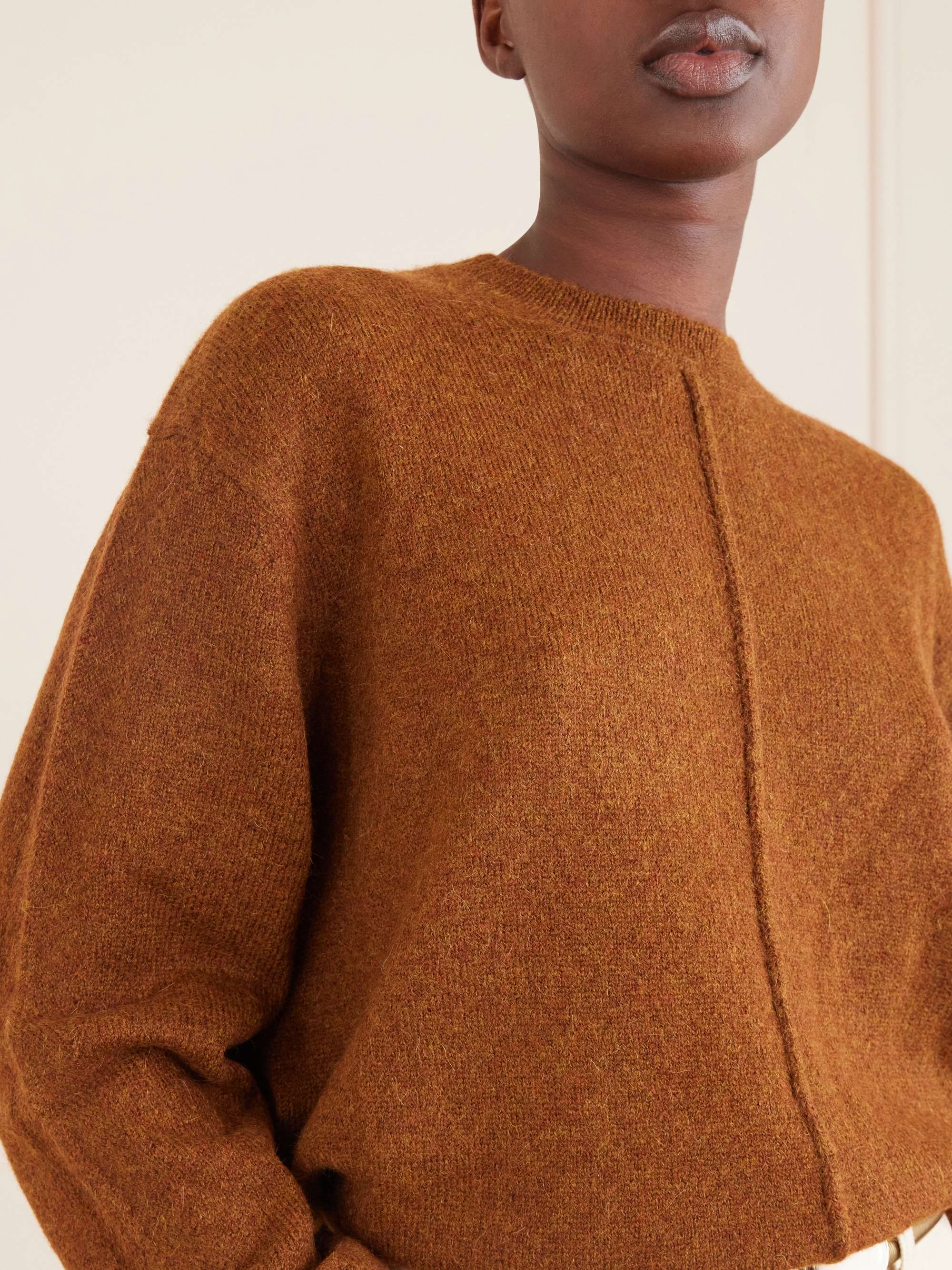 ISABEL MARANT Thomane alpaca-blend sweater | NET-A-PORTER