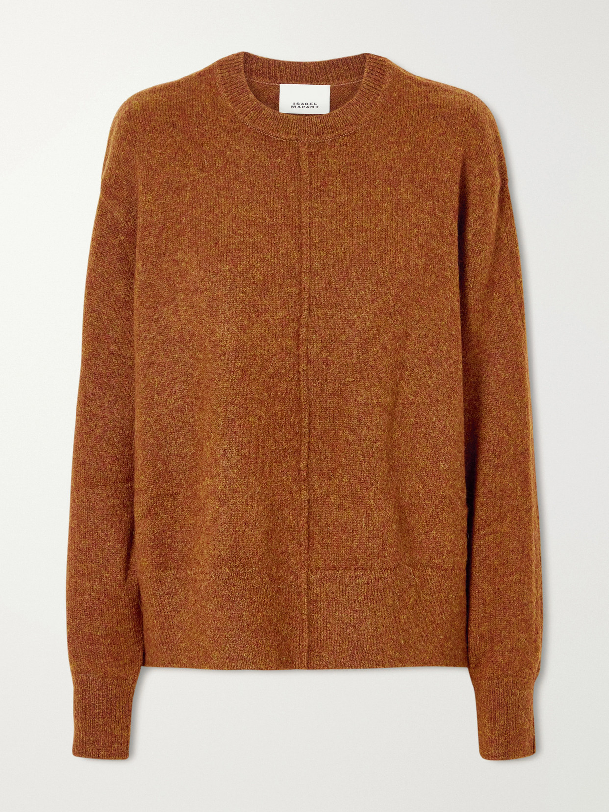 Isabel Marant Thomane Alpaca-blend Sweater In Brown