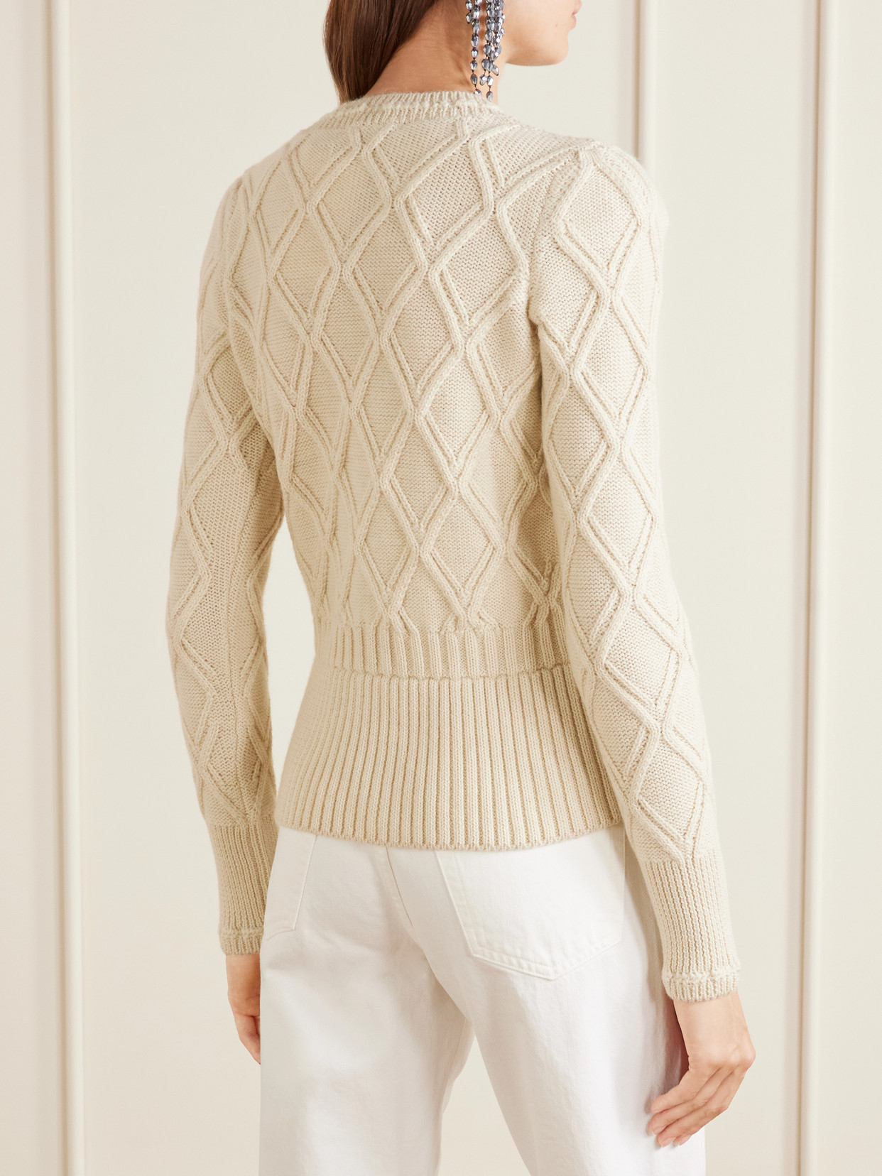 Holly Knitted Alpaca And Wool-Blend Sweatshirt