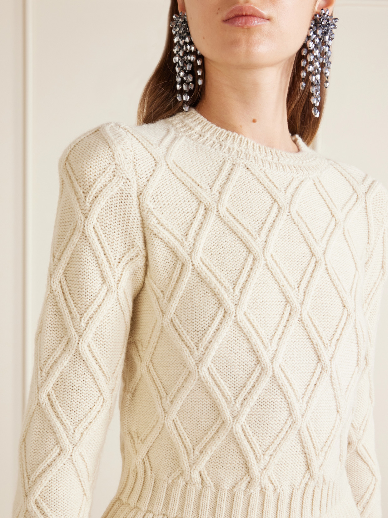 Holly Knitted Alpaca And Wool-Blend Sweatshirt