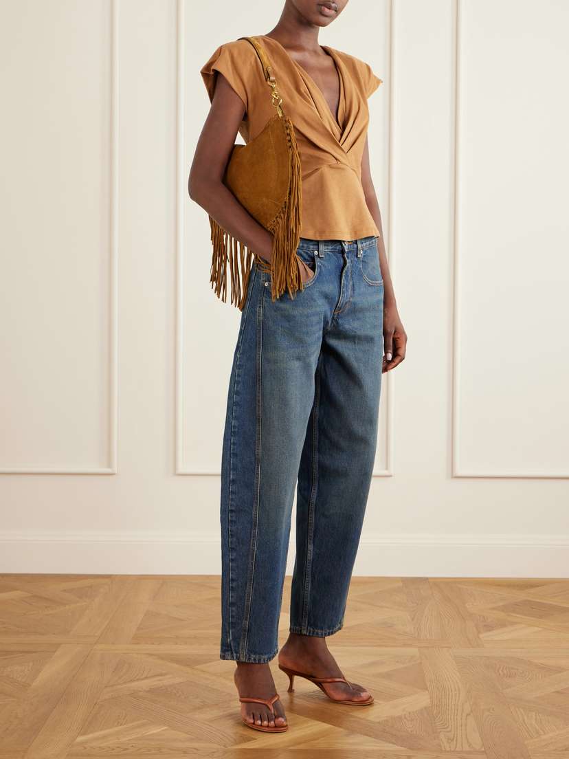 Isabel Marant Nadrine Cotton-jersey T-shirt | Thumbnail 2