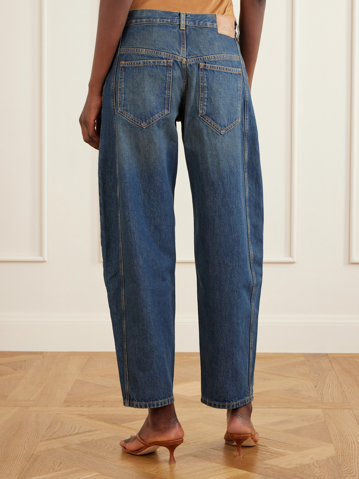 Oriane Mid-Waist Boyfriend Jeans