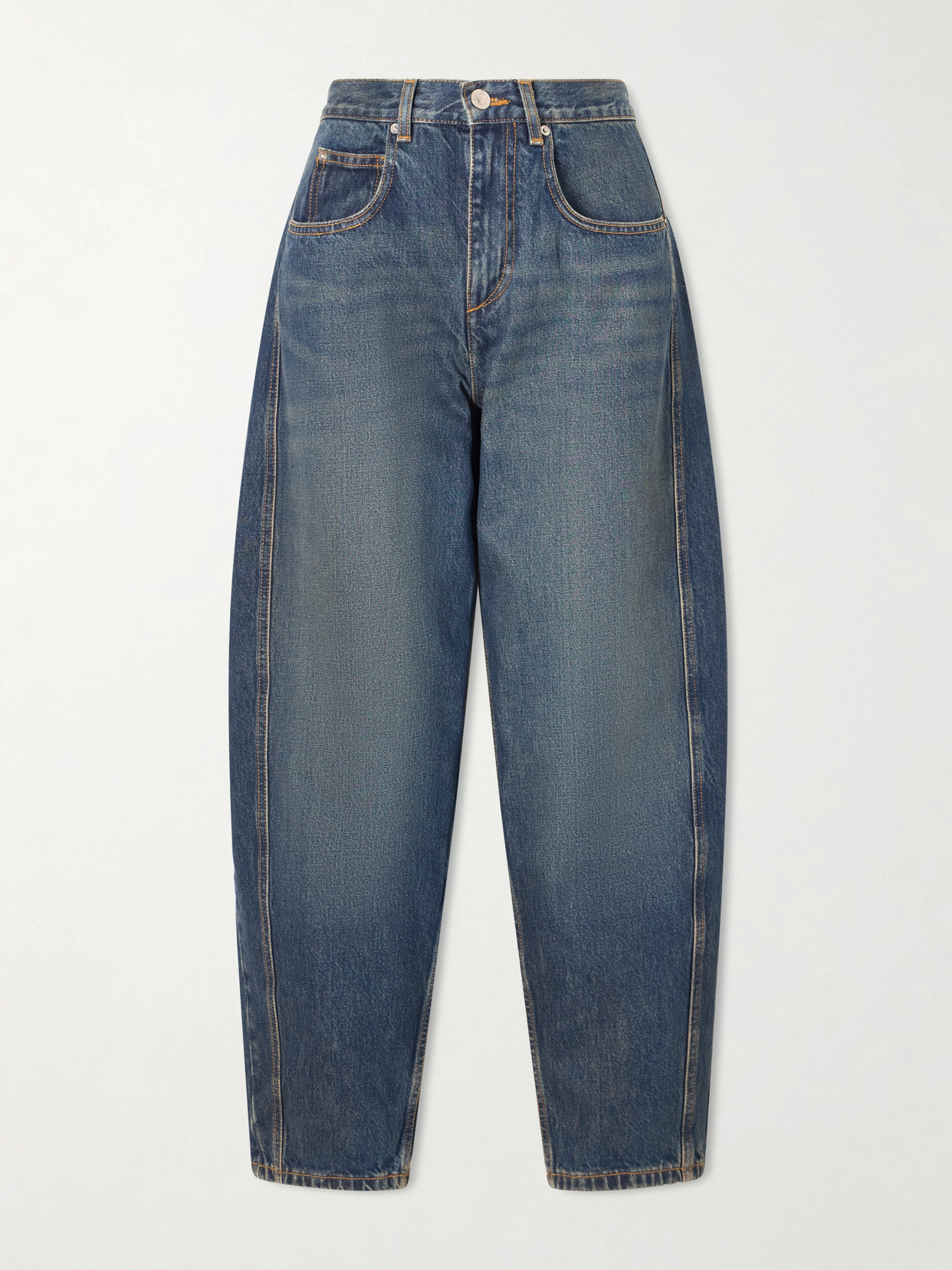 Oriane Mid-Waist Boyfriend Jeans