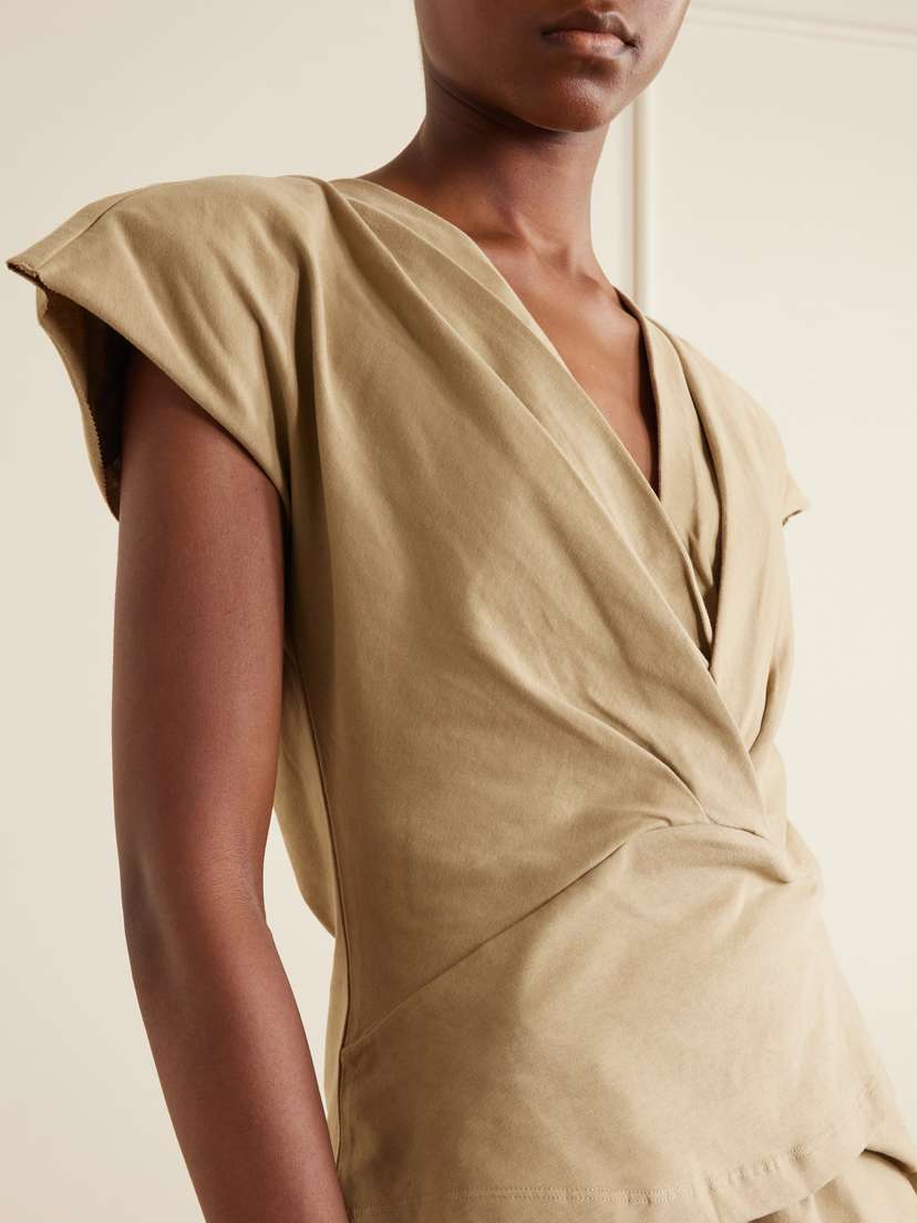 Isabel Marant Nadrine Cotton-jersey T-shirt | Thumbnail 5