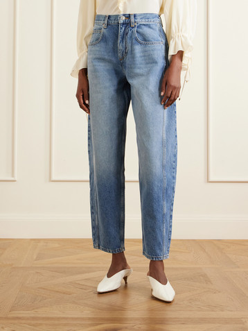 Isabel Marant Oriane mid-waist boyfriend jeans