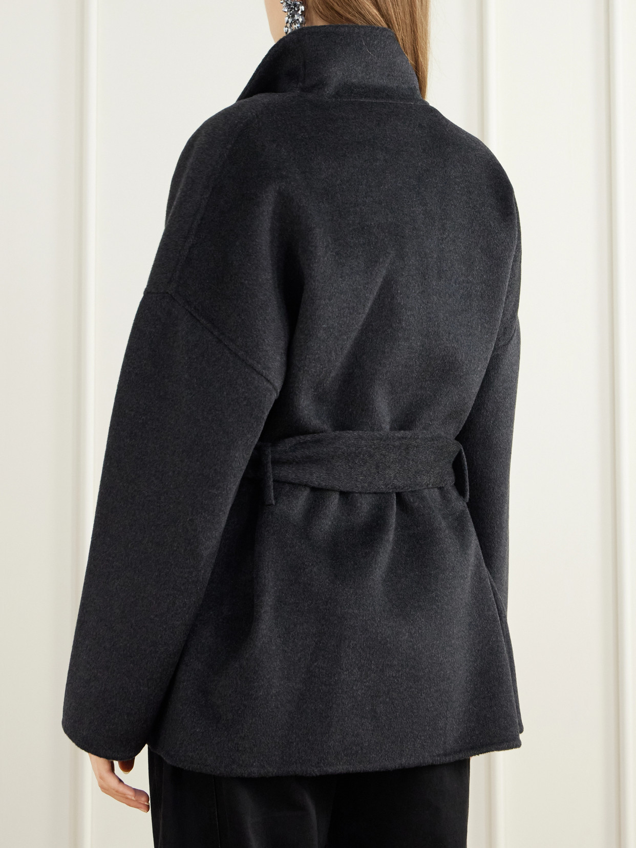 Ceaton Belted Wool And Cashmere-Blend Coat