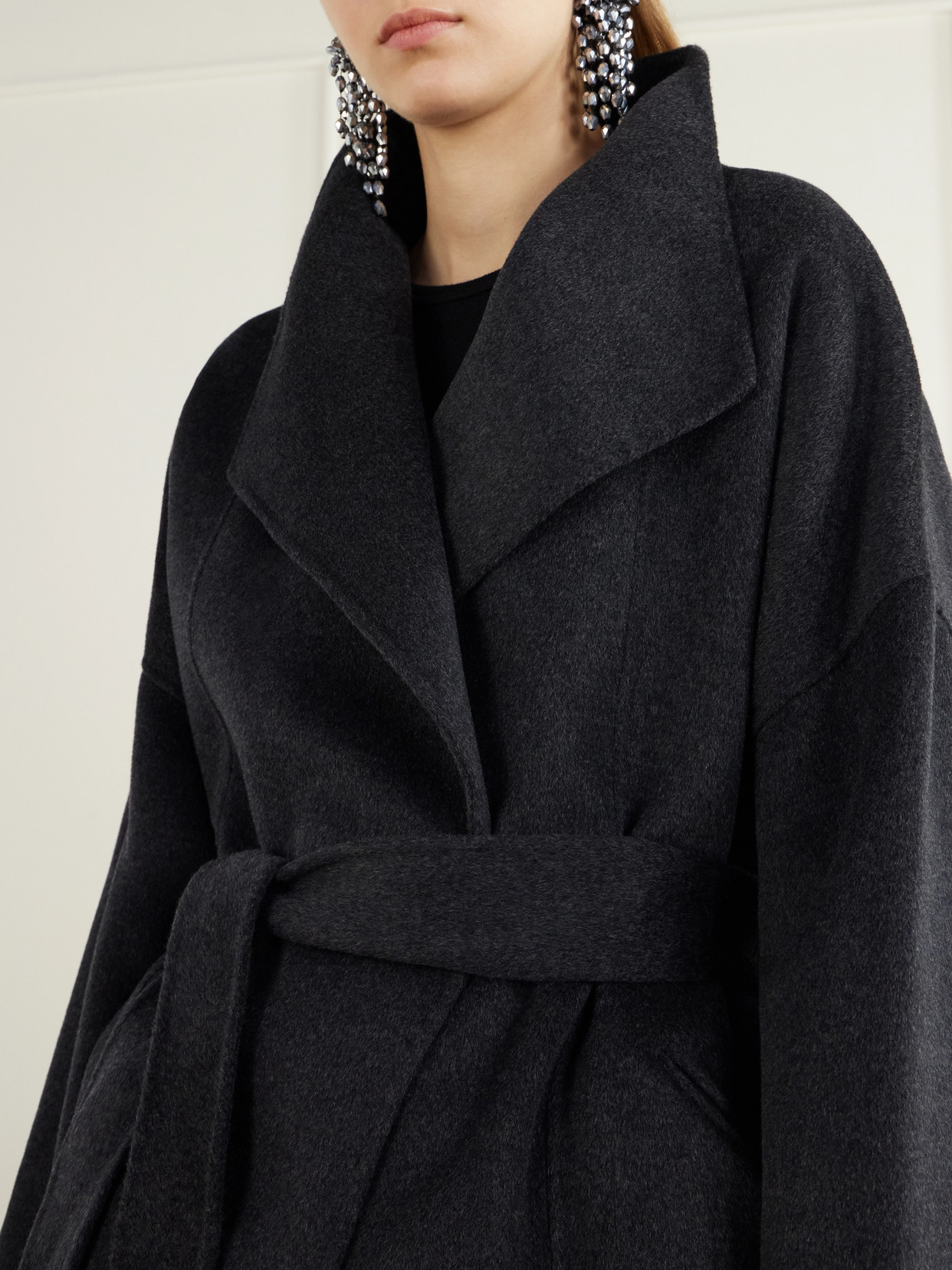 Ceaton Belted Wool And Cashmere-Blend Coat