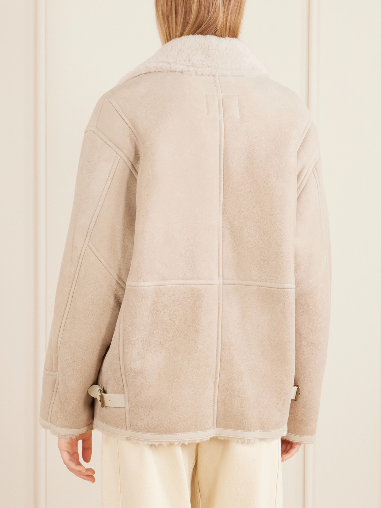 Adelina Shearling-Trimmed Jacket