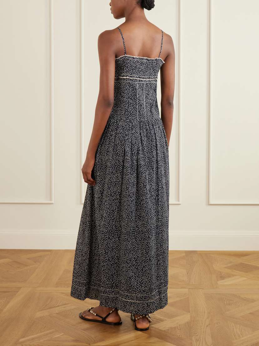 Marant Étoile Demy Printed Cotton Midi Dress | Thumbnail 3