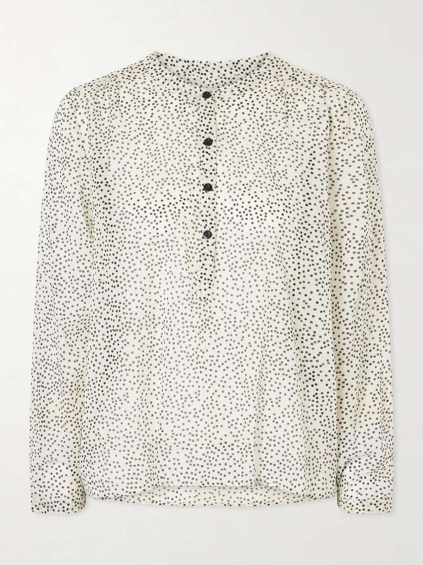 Marant Étoile Maria Polka-dot Organic Cotton-voile Blouse | Thumbnail 6 Marant Étoile Maria Polka-dot Organic Cotton-voile Blouse | Thumbnail 6