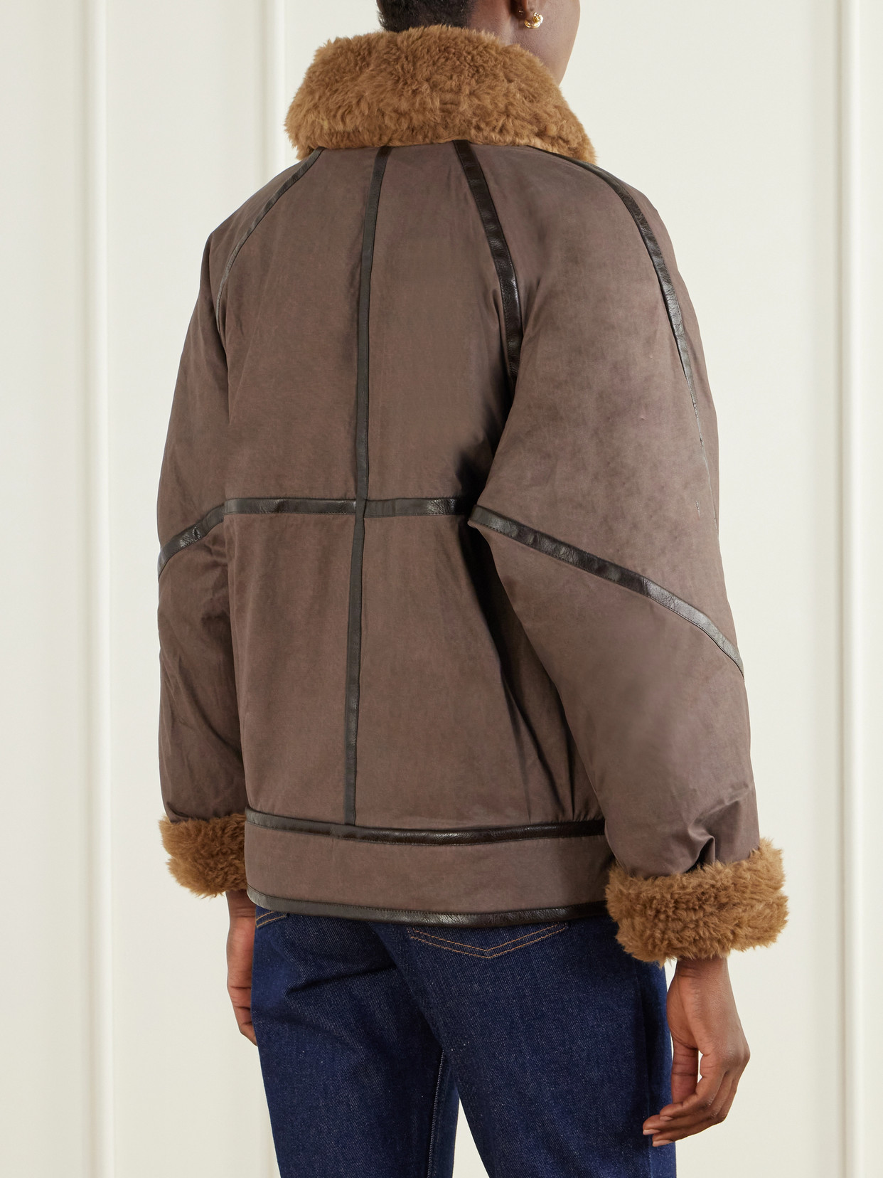 Marant Étoile - Olinka Plush-Trimmed Coat