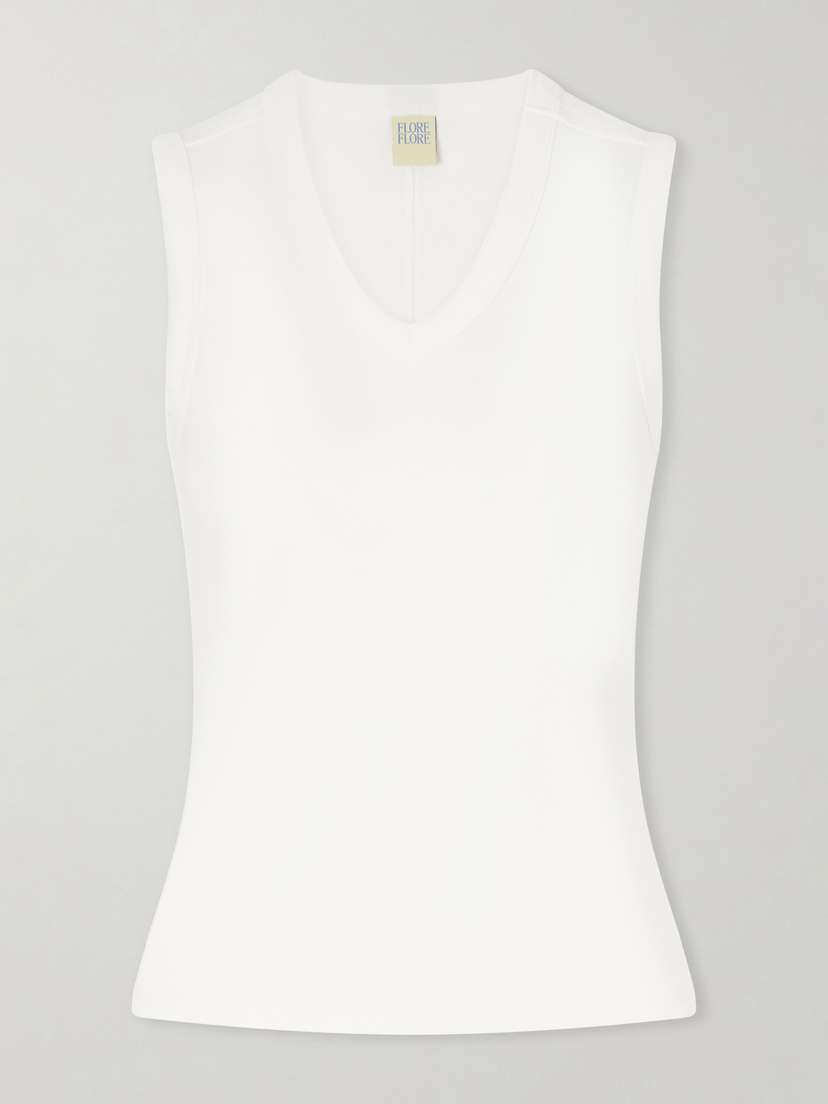 FLORE FLORE Jill Organic Cotton-jersey Tank | Thumbnail 5 FLORE FLORE Jill Organic Cotton-jersey Tank | Thumbnail 5