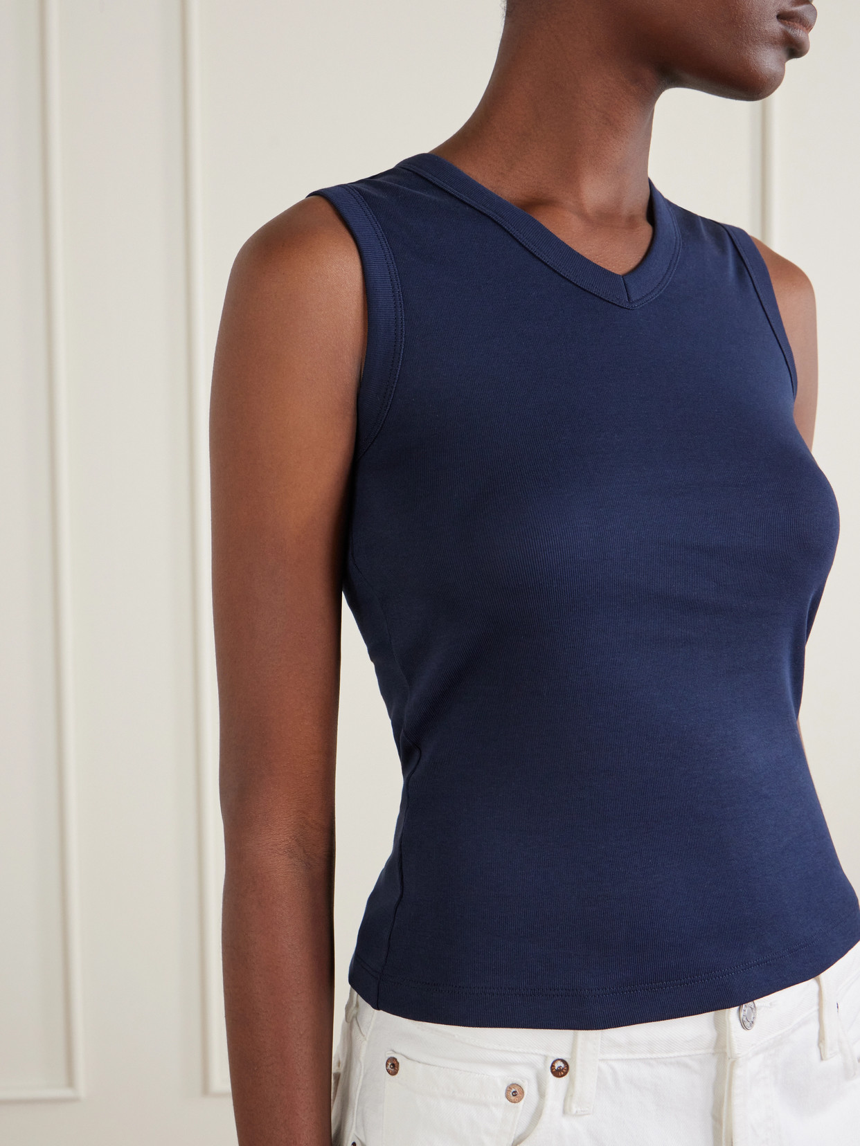 Jill Organic Cotton-Jersey Tank