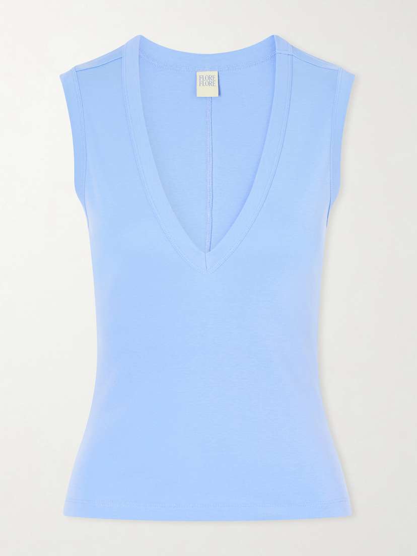 FLORE FLORE Dewi Organic Cotton Jersey Tank