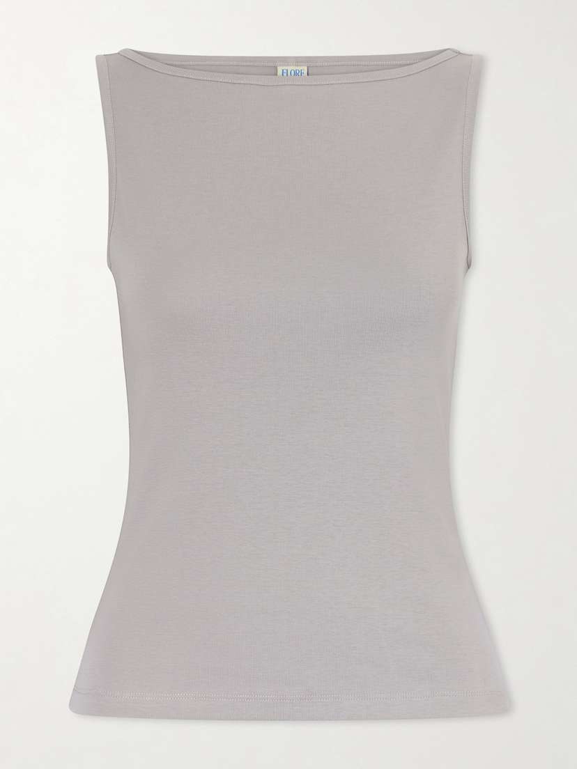 FLORE FLORE Timmi Ribbed Organic Cotton Tank
