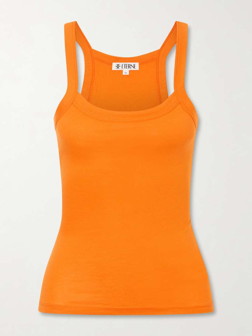 ÉTERNE Duke Cotton-blend Tank | Thumbnail 6 ÉTERNE Duke Cotton-blend Tank | Thumbnail 6