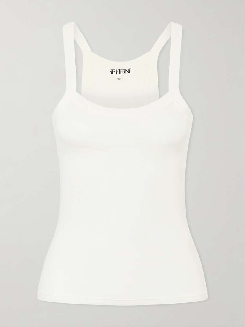 ÉTERNE Duke Cotton-blend Tank | Thumbnail 6 ÉTERNE Duke Cotton-blend Tank | Thumbnail 6