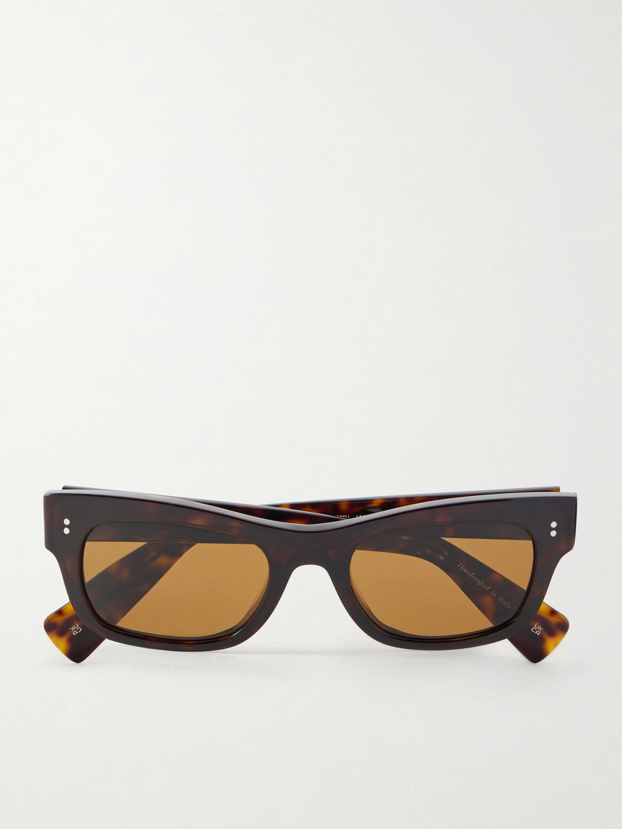Oliver Peoples Sonia D-frame Acetate Sunglasses In Brown