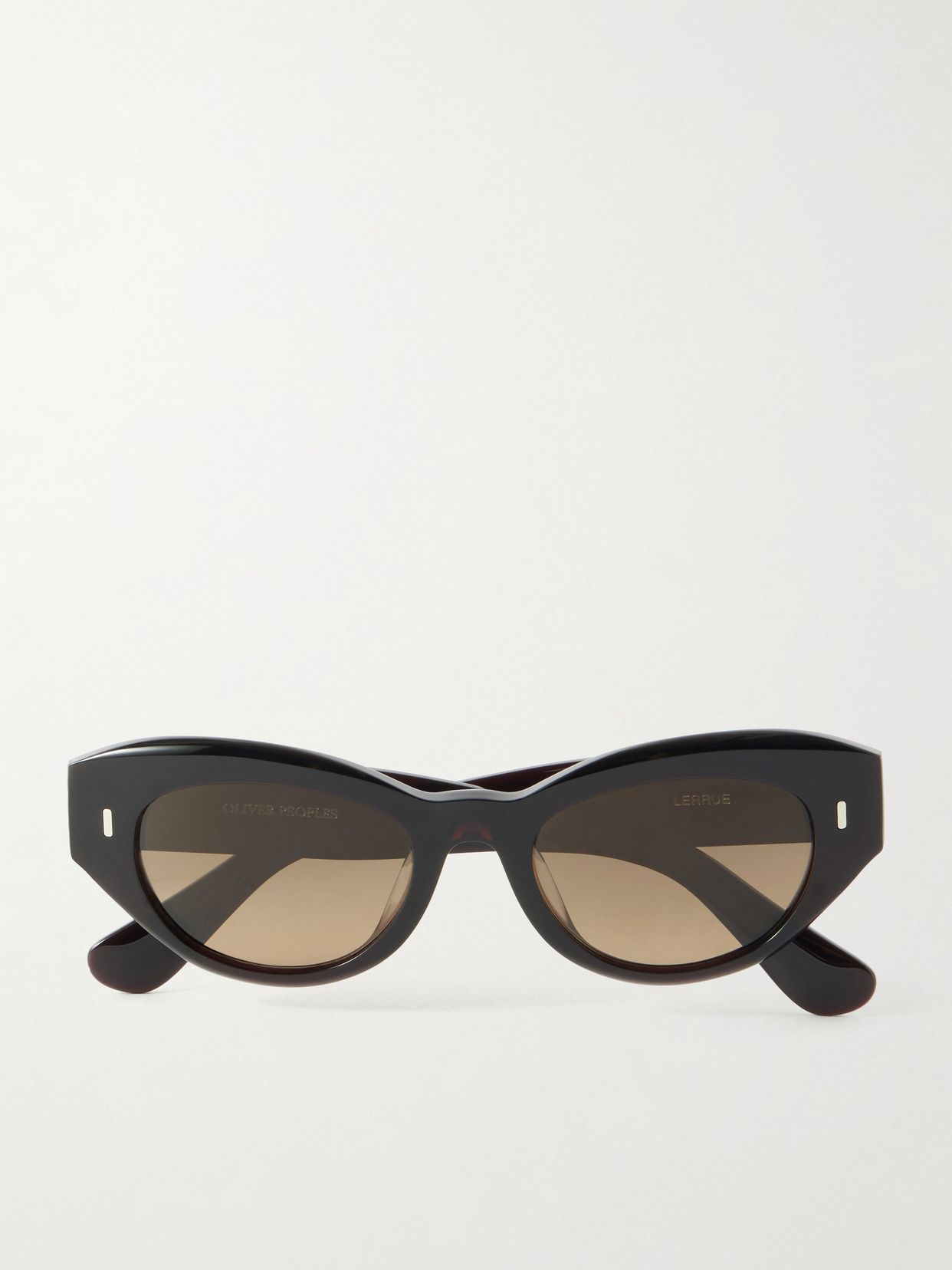 Lerrue cat-eye acetate sunglasses