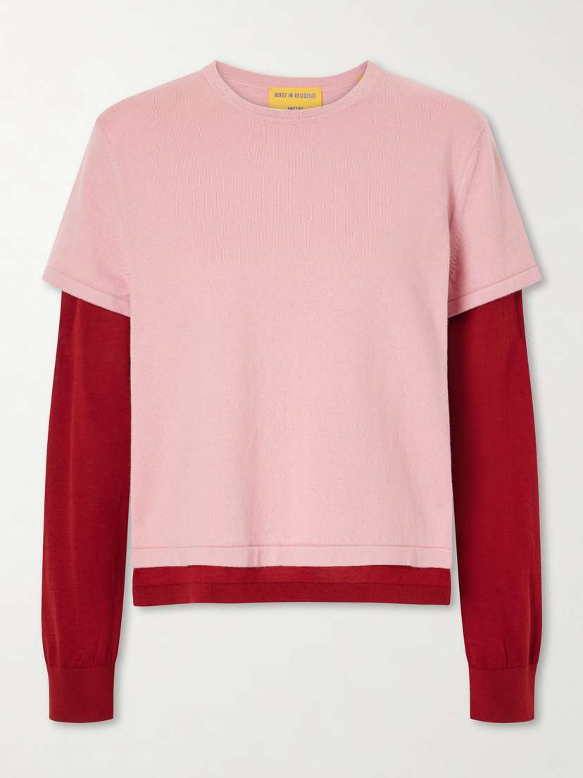 Guest In Residence Layer Cotton, Cashmere And Silk-blend Shirt | Thumbnail 6 Guest In Residence Layer Cotton, Cashmere And Silk-blend Shirt | Thumbnail 6