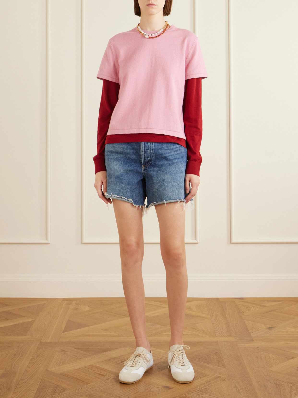 Layer Cotton, Cashmere And Silk-Blend Shirt