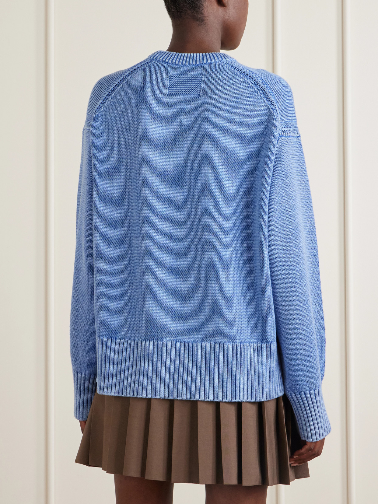 Sunwash Cozy Cotton And Cashmere-Blend Sweater