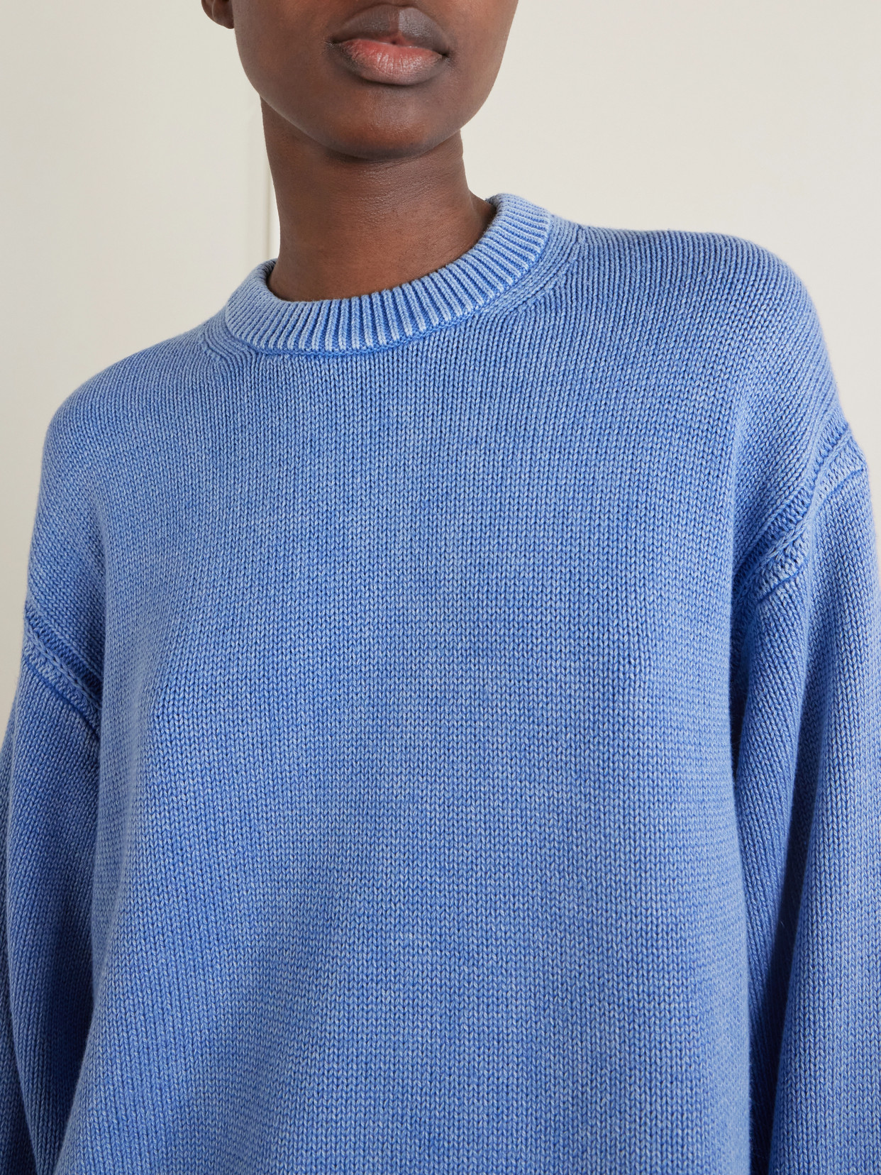 Sunwash Cozy Cotton And Cashmere-Blend Sweater