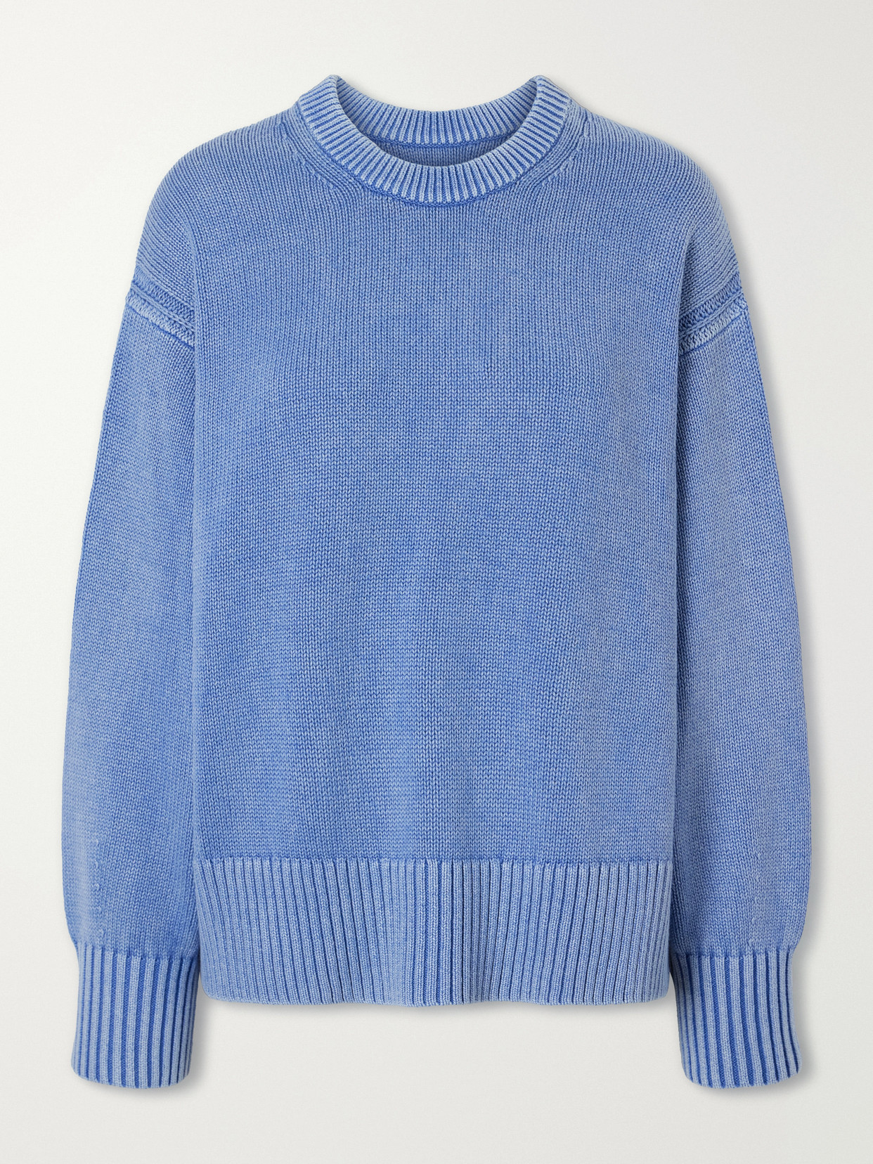Sunwash Cozy Cotton And Cashmere-Blend Sweater