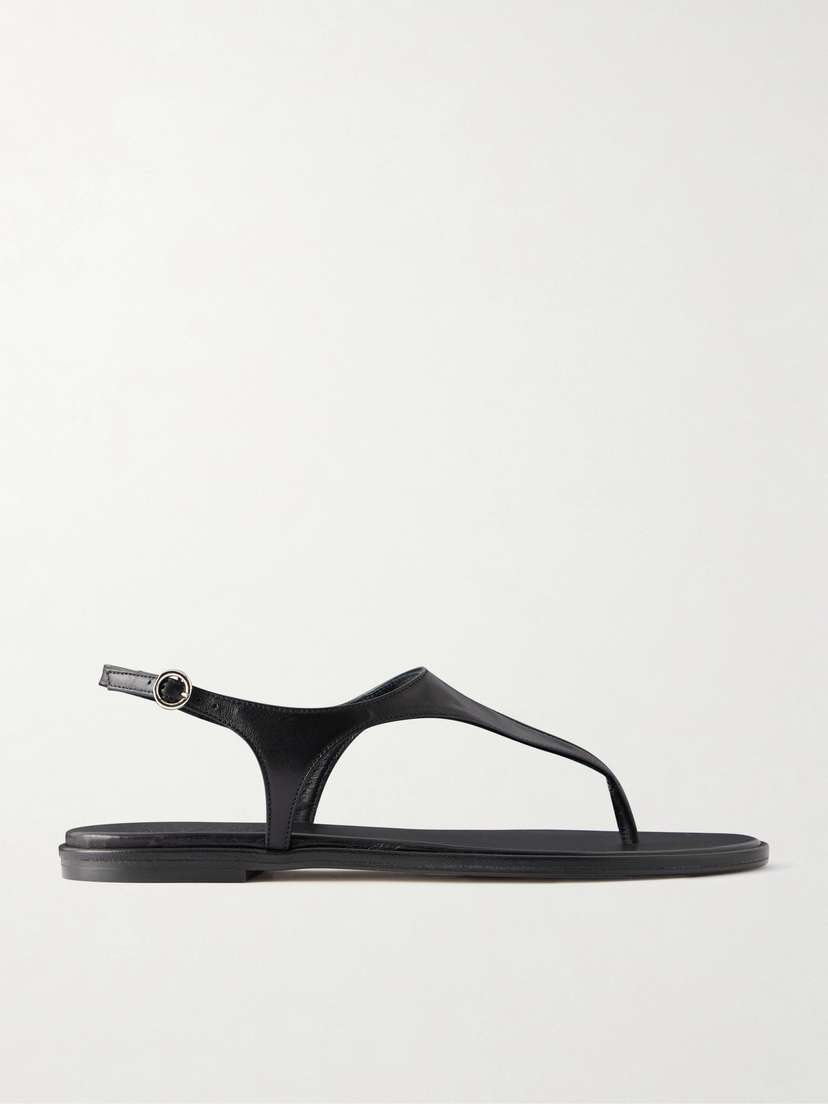 aeyde Raine Leather Thong Sandals