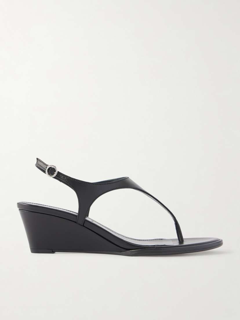 aeyde Roose Leather Thong Sandals